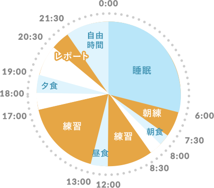 １日の過ごし方（例）