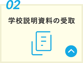 学校説明資料の受取