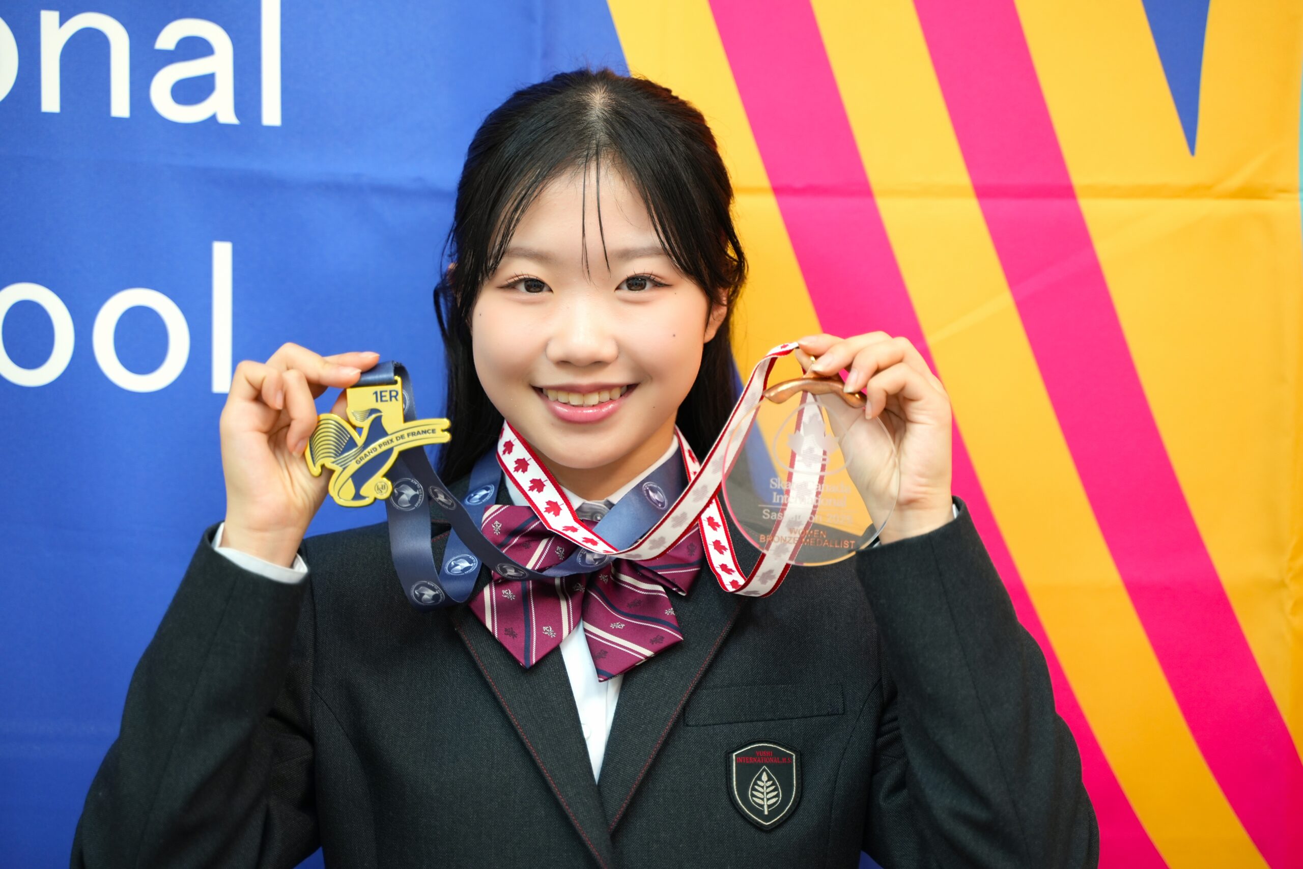フィギュアスケート】中井亜美さん凱旋！【千葉】 | 勇志国際高等学校